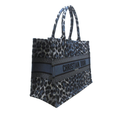 Dior Medium Leopard Mizza Book Tote (SHG-TUXp1d) Rovelle Bags
