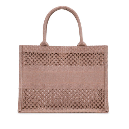 Dior Medium Mesh Book Tote (SHG-aQJ0hh) Rovelle Bags