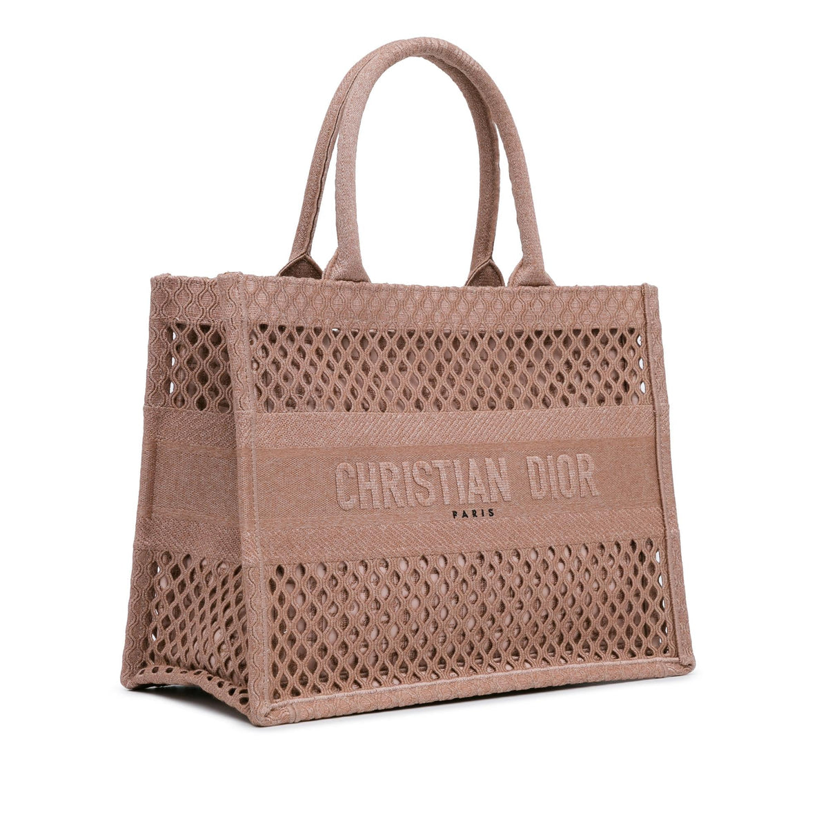 Dior Medium Mesh Book Tote (SHG-aQJ0hh) Rovelle Bags