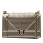 Dior Medium Metallic Patent Microcannage Diorama Flap Rovelle Bags