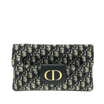 Dior Medium Oblique DiorDouble Chain Bag (SHG-B6xBz3) Rovelle Bags