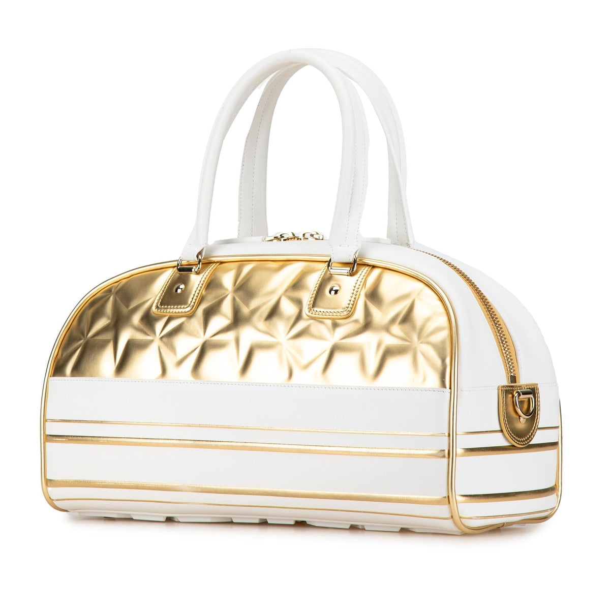 Dior Medium Padded Etoile Leather Vibe Zip Bowling Bag Rovelle Bags