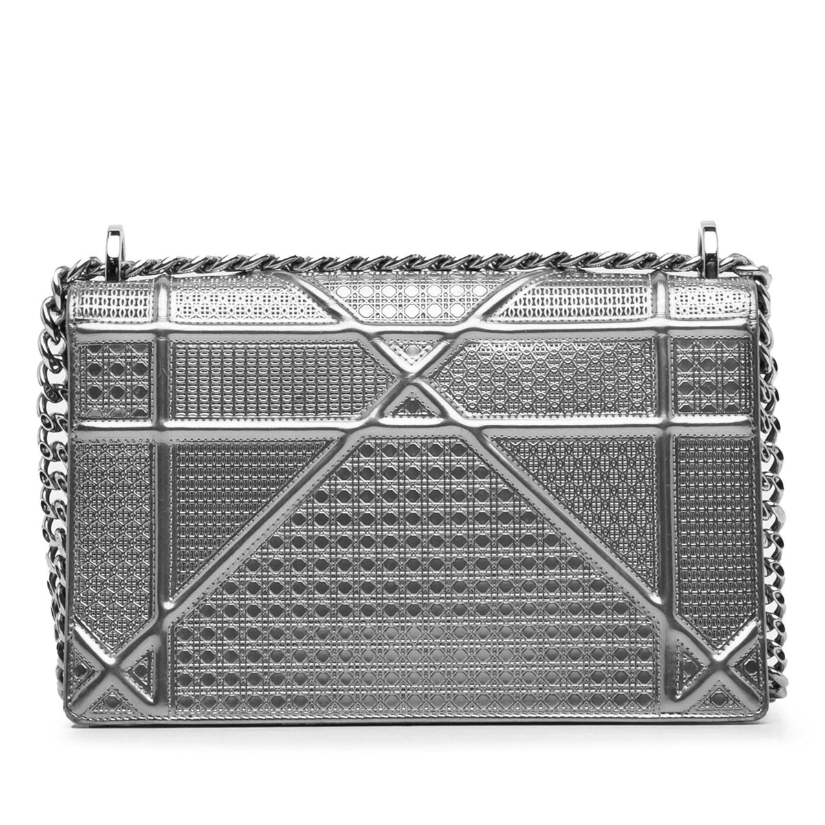 Dior Medium Patent Microcannage Diorama (SHG-2jd4YB) Rovelle Bags