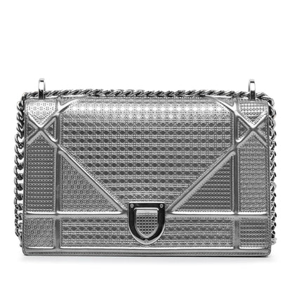 Dior Medium Patent Microcannage Diorama (SHG-2jd4YB) Rovelle Bags