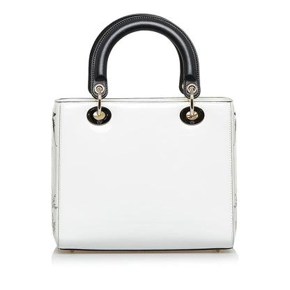 Dior Lady Dior Leather Mini Handbag Rovelle Bags