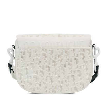 Dior Medium Perforated Calfskin Oblique Bobby Flap Rovelle Bags