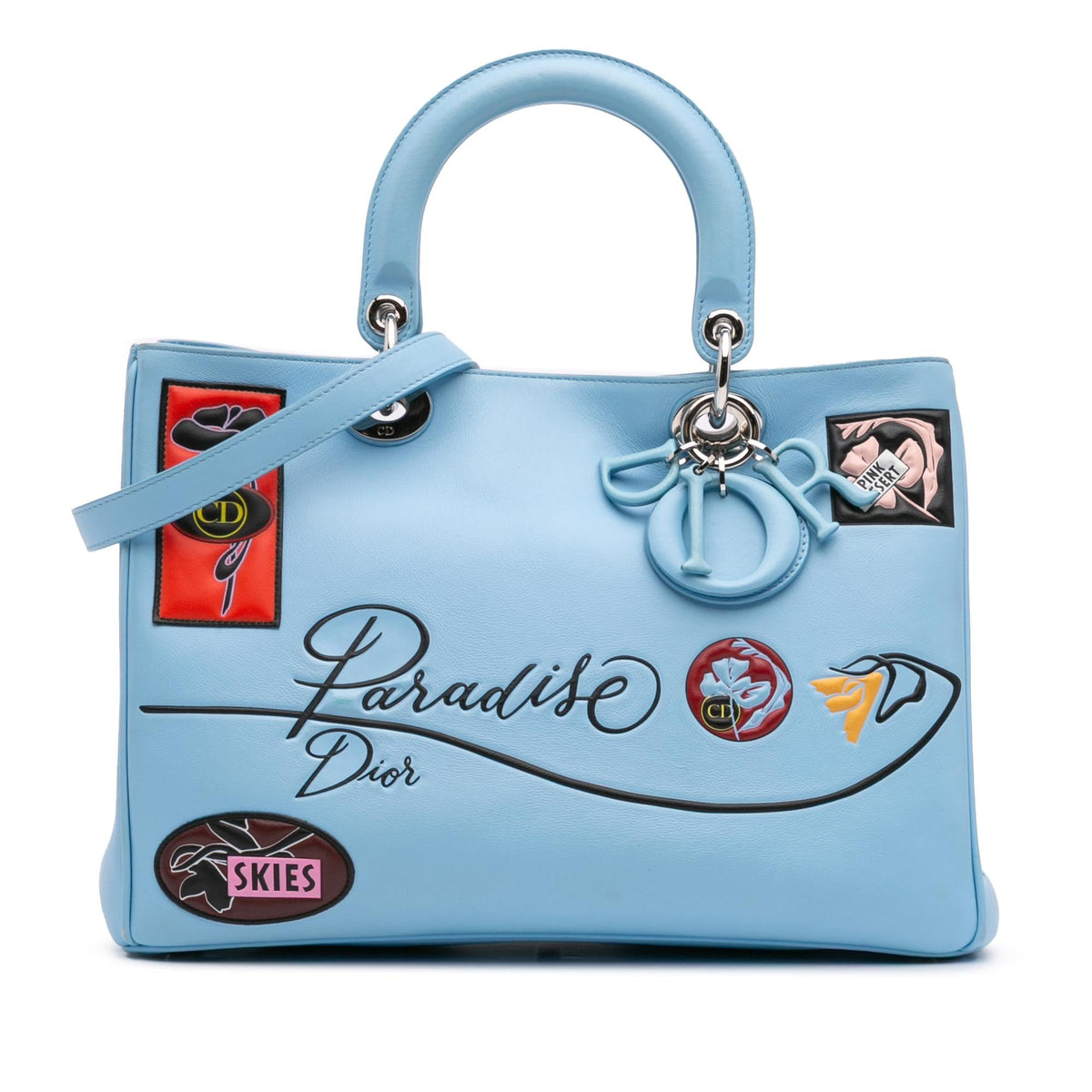Dior Medium Smooth Calfskin Paradise Diorissimo Satchel Rovelle Bags