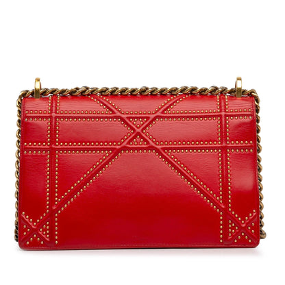 Dior Medium Studded Diorama Crossbody Bag (SHG-gWG1I8) Rovelle Bags