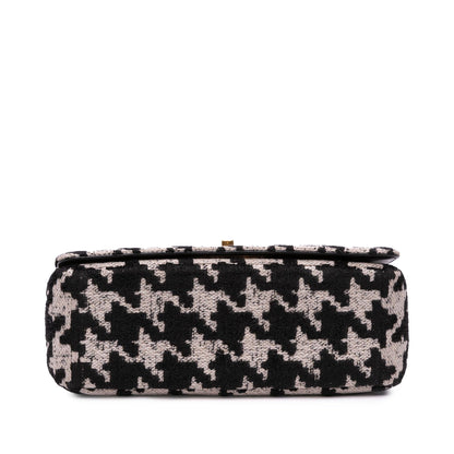 Dior Medium Technical Canvas Macro Houndstooth Caro Bag Rovelle Bags