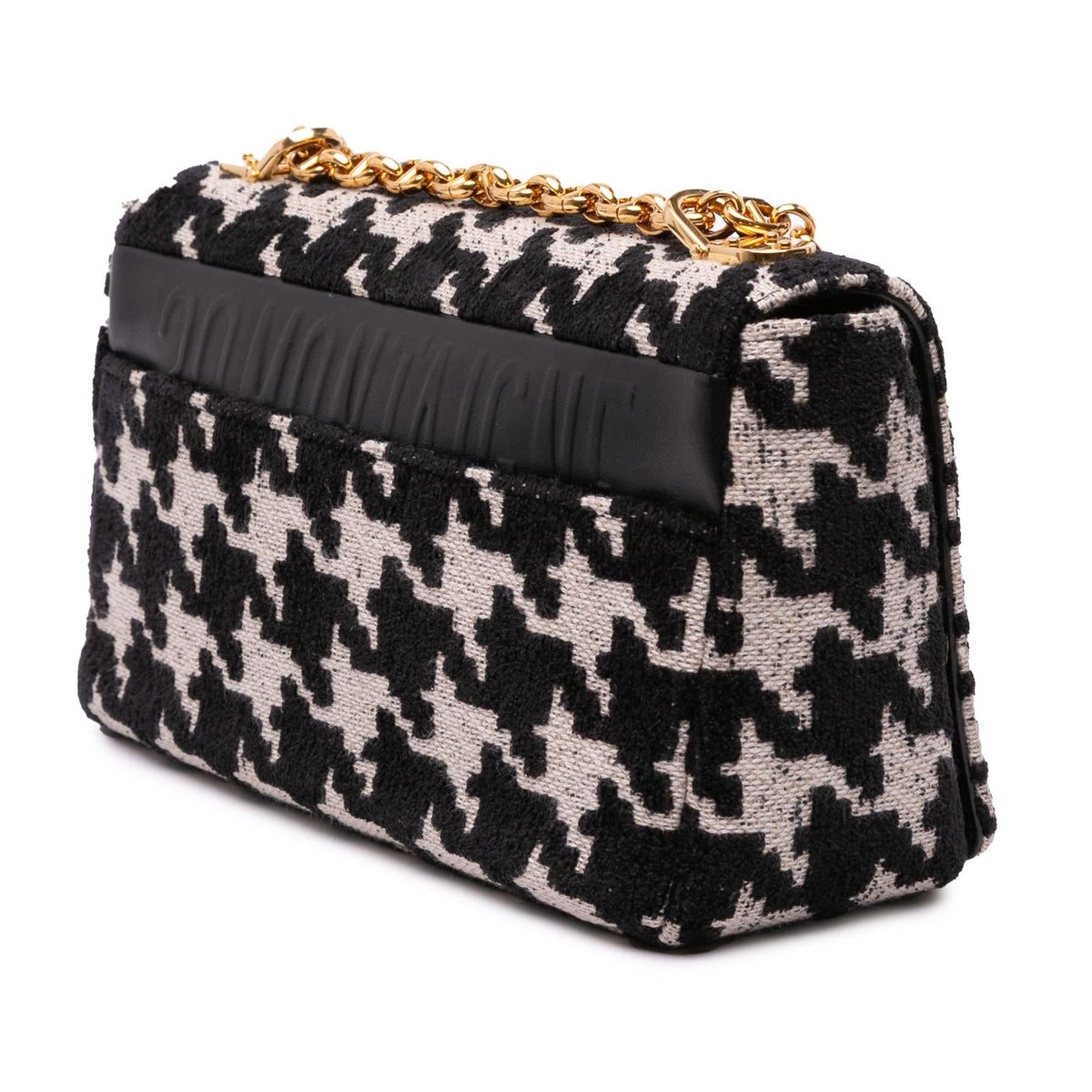 Dior Medium Technical Canvas Macro Houndstooth Caro Bag Rovelle Bags