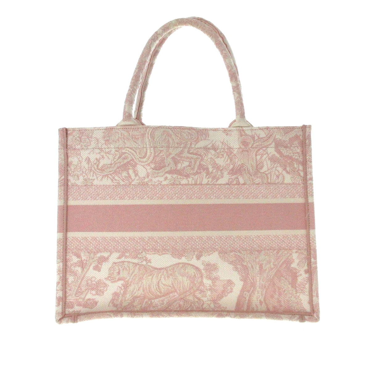 Dior Medium Toile de Jouy Book Tote (SHG-365Zm6) Rovelle Bags