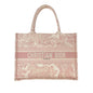 Dior Medium Toile de Jouy Book Tote (SHG-365Zm6) Rovelle Bags
