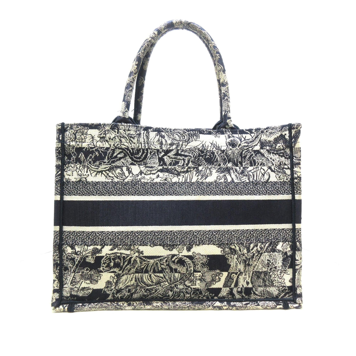 Dior Medium Toile de Jouy Book Tote (SHG-w91Lfx) Rovelle Bags