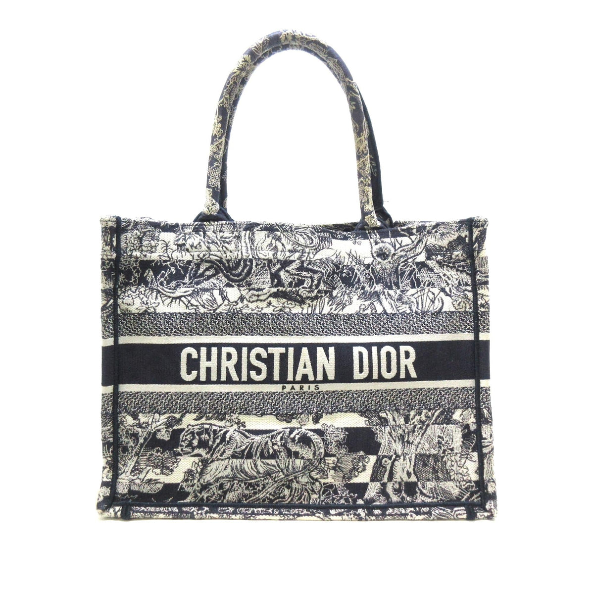 Dior Medium Toile de Jouy Book Tote (SHG-w91Lfx) Rovelle Bags