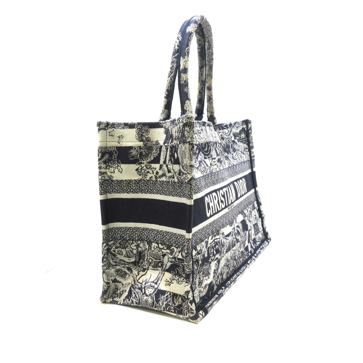 Dior Medium Toile de Jouy Book Tote (SHG-w91Lfx) Rovelle Bags