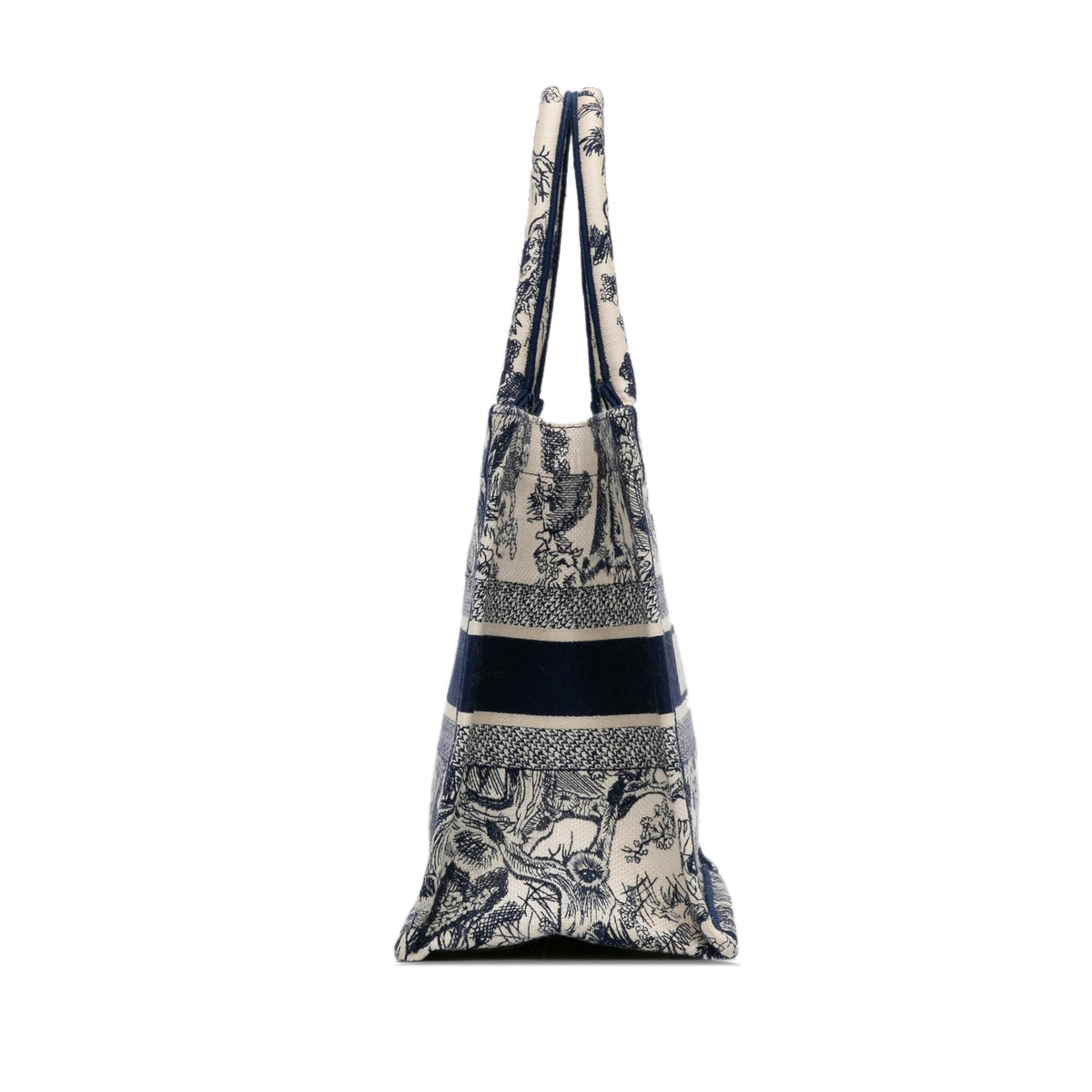 Dior Medium Toile de Jouy Book Tote (SHG-gY64Wb) Rovelle Bags