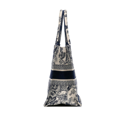 Dior Medium Toile de Jouy Book Tote (SHG-gY64Wb) Rovelle Bags