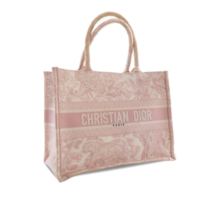 Dior Medium Toile de Jouy Book Tote (SHG-7ibGMm) Rovelle Bags