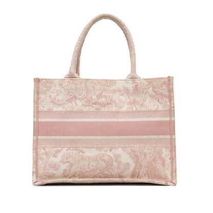 Dior Medium Toile de Jouy Book Tote (SHG-FknGrD) Rovelle Bags