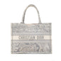 Dior Medium Toile de Jouy Reverse Embroidered Book Tote (SHG-OWlz7x) Rovelle Bags
