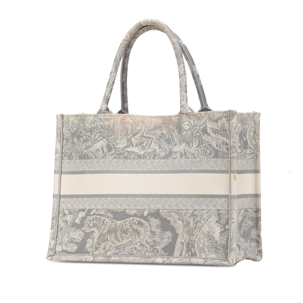 Dior Medium Toile de Jouy Reverse Embroidered Book Tote Rovelle Bags