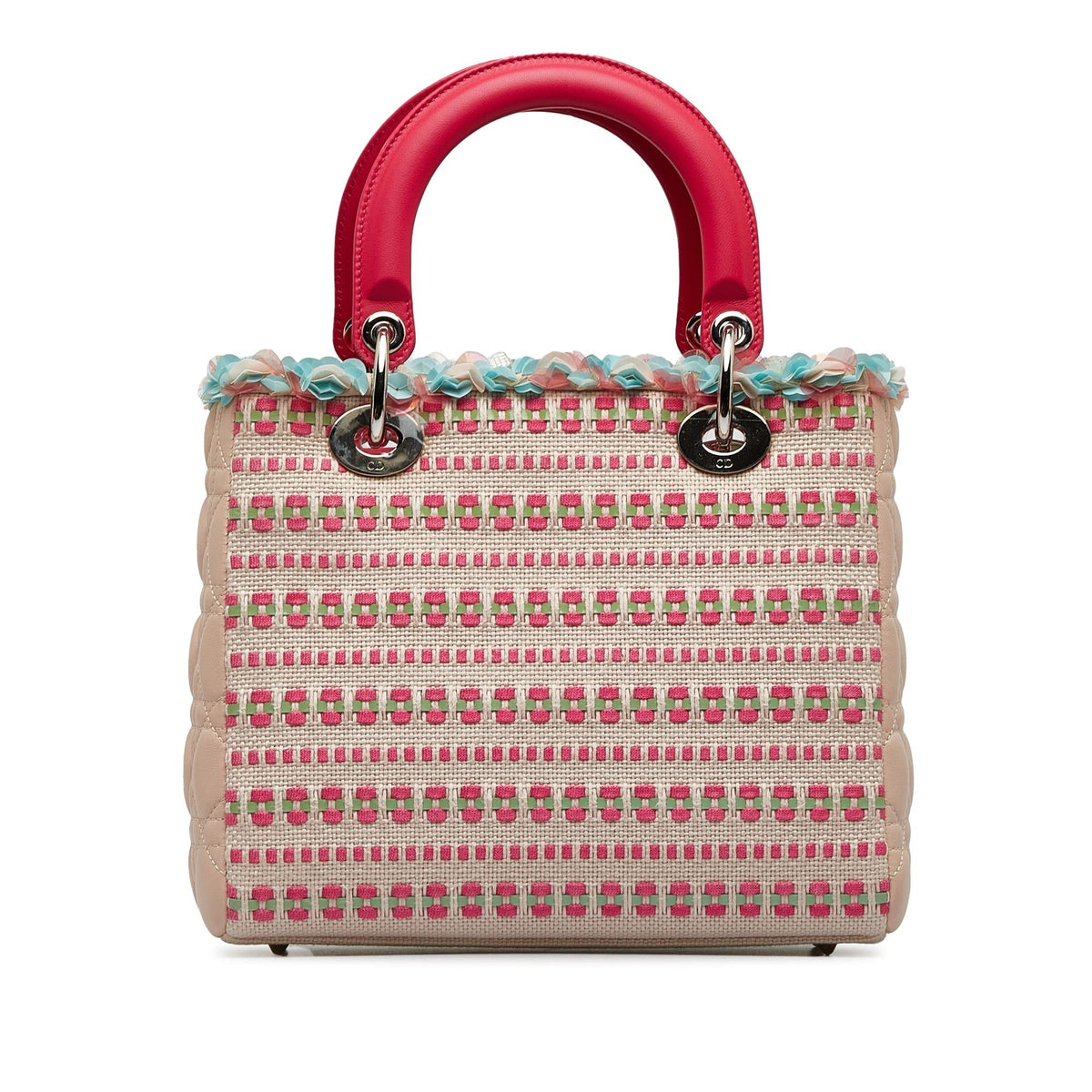 Dior Medium Tweed Dior Satchel (SHG-ZQ8bZF) Rovelle Bags