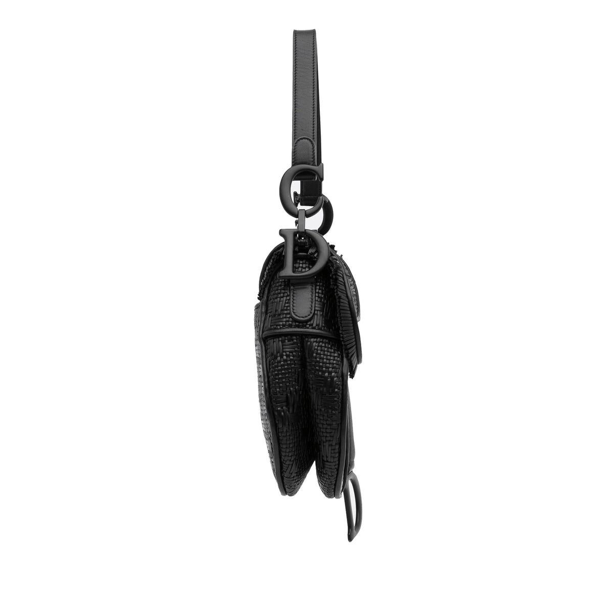 Dior Medium Ultramatte Woven Saddle Bag (SHG-B1s217) Rovelle Bags