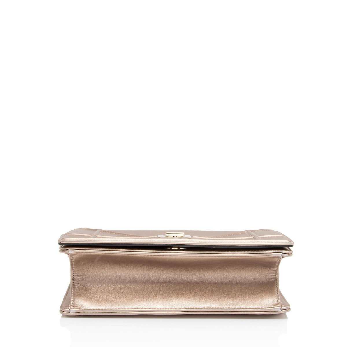 Dior Metallic Calfskin Diorama Medium Shoulder Bag Rovelle Bags