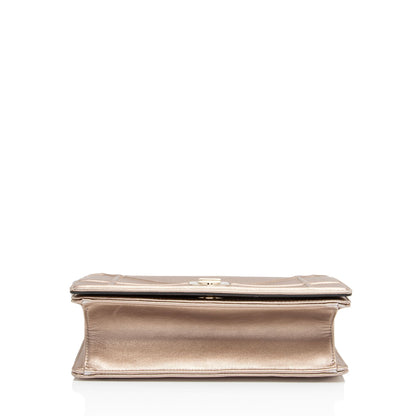Dior Metallic Calfskin Diorama Medium Shoulder Bag Rovelle Bags