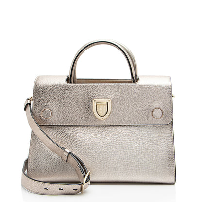 Dior Metallic Calfskin Diorever Medium Tote Rovelle Bags