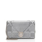 Dior Metallic Calfskin Micro Cannage Diorama Wallet on Chain Bag (SHF-BdR72M) Rovelle Bags