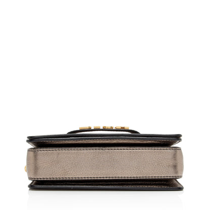 Dior Metallic Grained Calfskin Dio(R)evolution Flap Bag Rovelle Bags