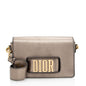 Dior Metallic Grained Calfskin Dio(R)evolution Flap Bag Rovelle Bags