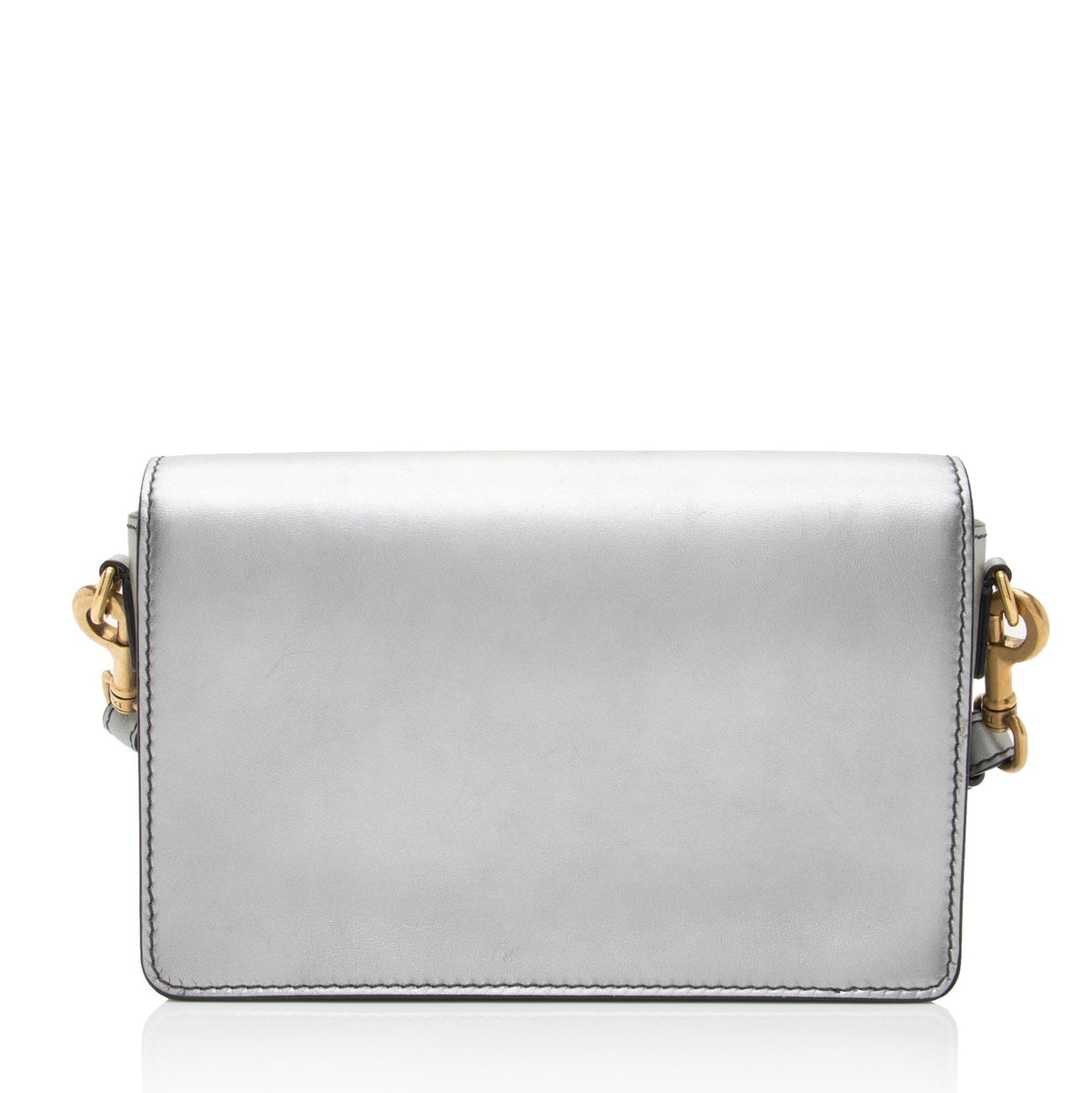 Dior Metallic Grained Calfskin Dio(R)evolution Flap Bag Rovelle Bags