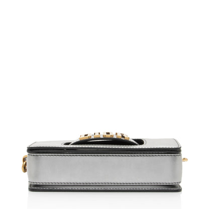Dior Metallic Grained Calfskin Dio(R)evolution Flap Bag Rovelle Bags