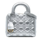 Dior Metallic Lambskin Cannage Lily Tote Rovelle Bags