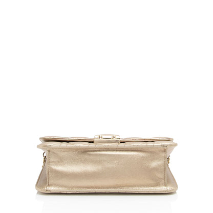 Dior Metallic Lambskin Cannage Miss Dior Promenade Crossbody (SHF-79db0Q) Rovelle Bags