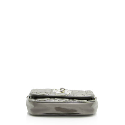 Dior Metallic Cannage Nylon Charming Lock Crossbody (SHF-Bqgk26) Rovelle Bags