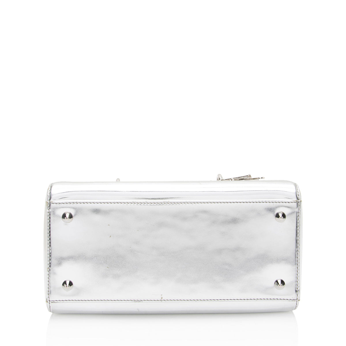 Dior Metallic Patent Leather Dior Medium Tote Rovelle Bags