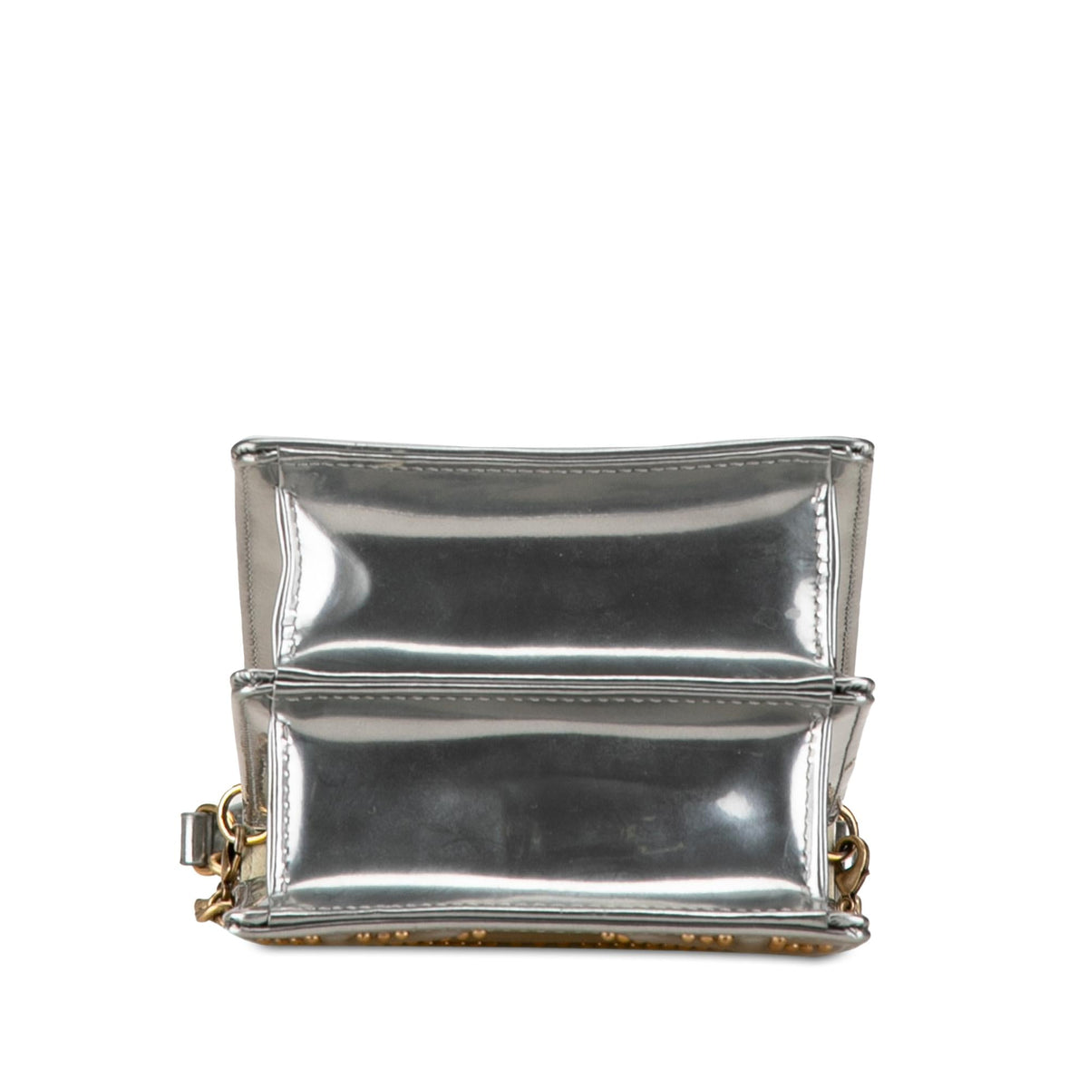 Dior Metallic Studded Calfskin Vertical Diorama (SHG-qyuKTo) Rovelle Bags