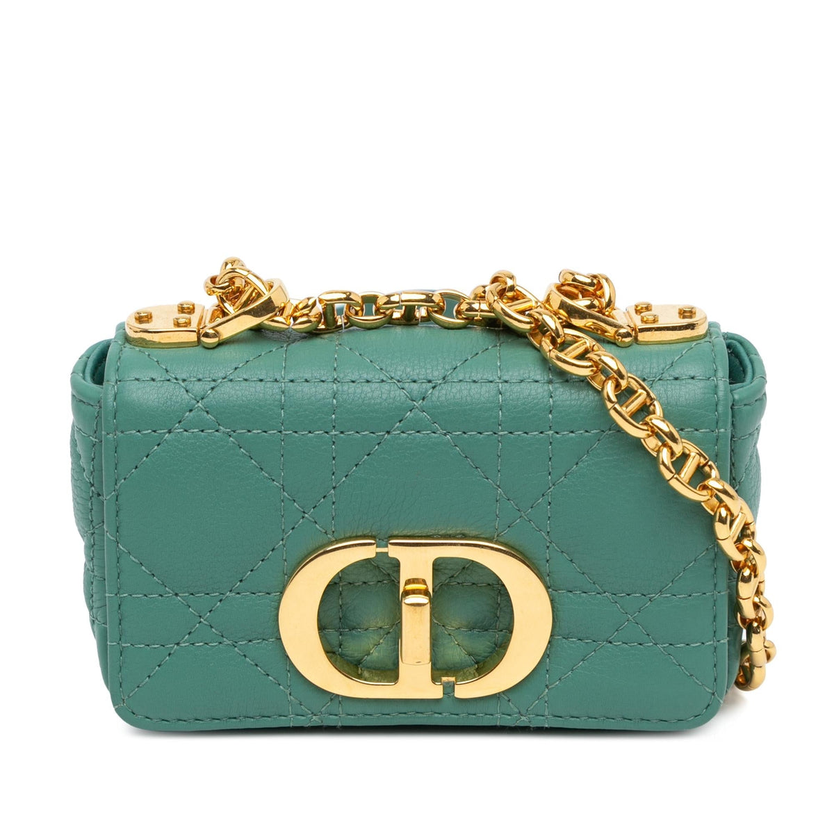 Dior Micro Calfskin Cannage Supple Caro Bag (SHG-PPTzcg) Rovelle Bags