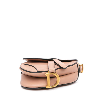 Dior Micro Goatskin Saddle Rovelle Bags
