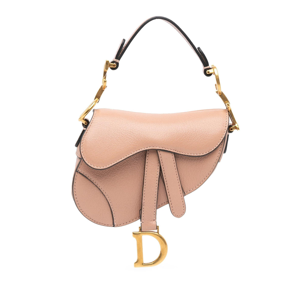 Dior Micro Goatskin Saddle Rovelle Bags