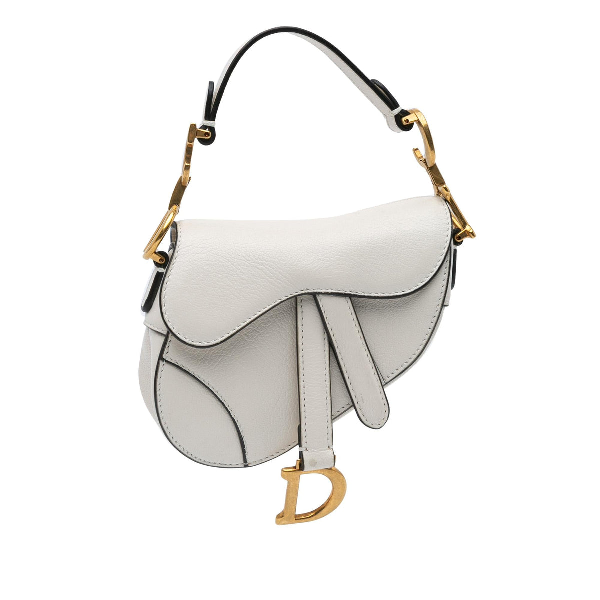 Dior Micro Goatskin Saddle Rovelle Bags