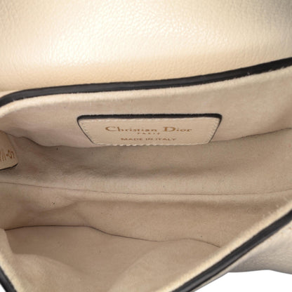 Dior Micro Goatskin Saddle Rovelle Bags