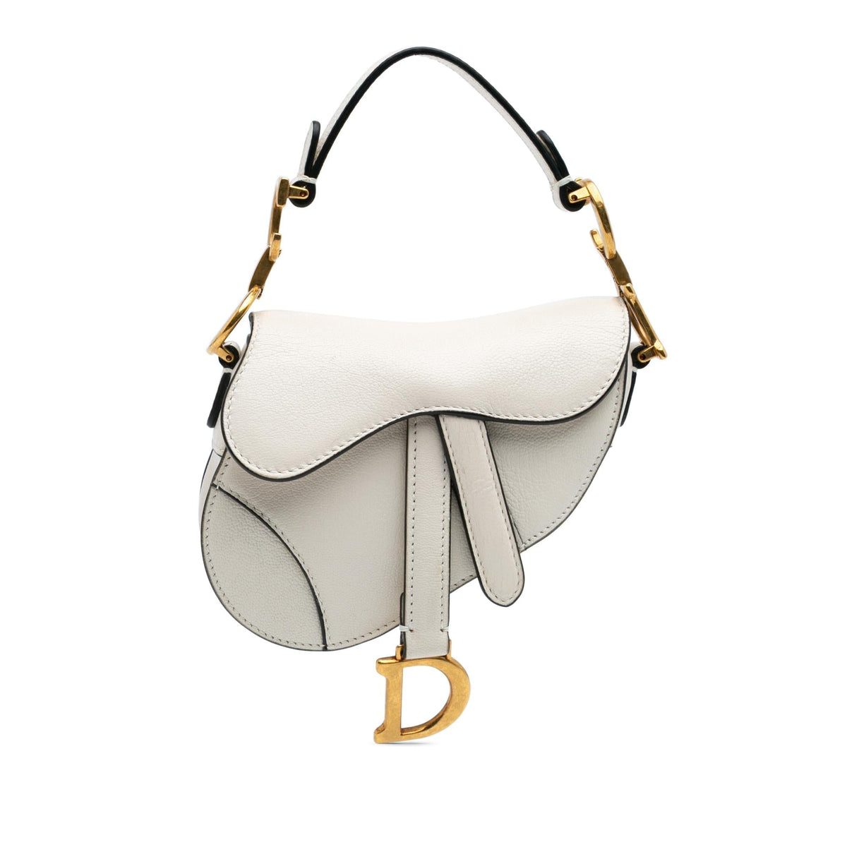 Dior Micro Goatskin Saddle Rovelle Bags