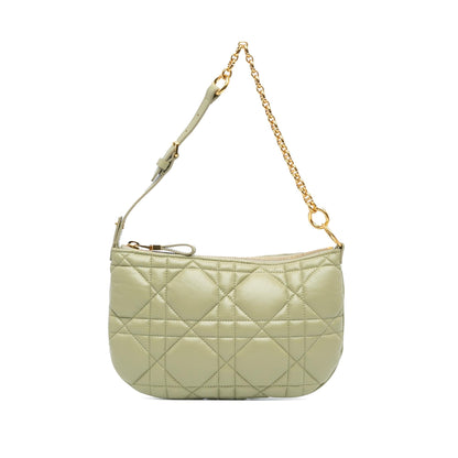 Dior Mini Calfskin Macrocannage Dior Caro Tulip Bag Rovelle Bags