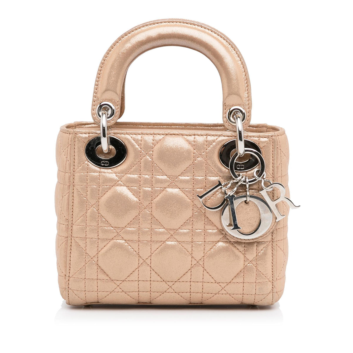 Dior Lady Dior Nylon Mini Handbag Rovelle Bags