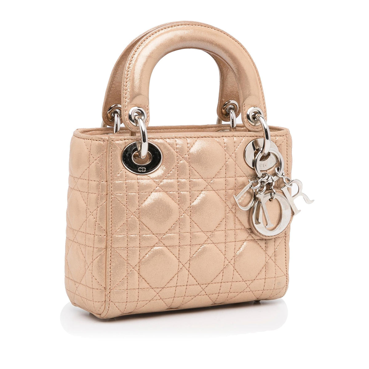 Dior Lady Dior Nylon Mini Handbag Rovelle Bags
