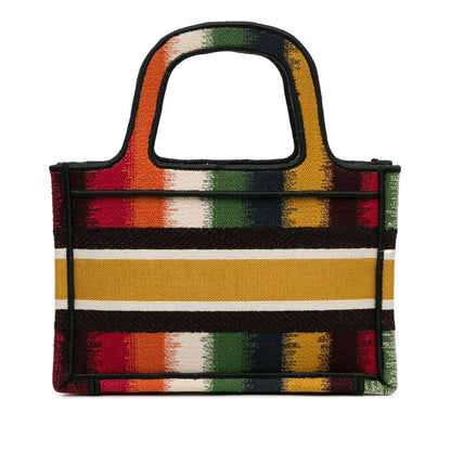 Dior Mini D-Stripes Book Tote (SHG-LHdNjK) Rovelle Bags
